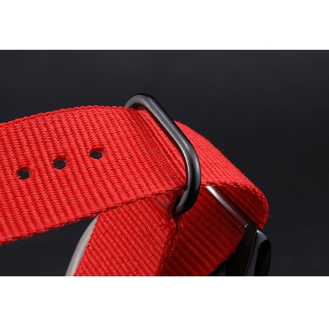 Aaa replica watch 622002 Strap Rolex Milgauss Red Bamford Nylon 0817